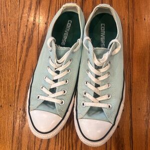 Converse Aqua/Mint color Canvas Shoes - Women’s size 9